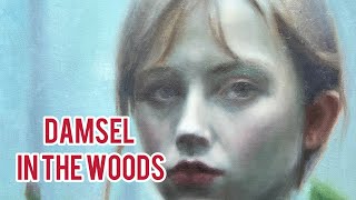 Enchanting Forest Mood Portrait Painting