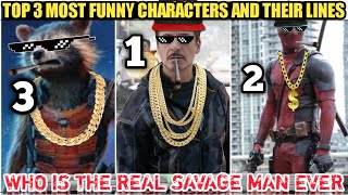 WHO IS THE REAL BOSS OF THUGS🔥 | TOP-3 MOST FUNNIEST CHARACTERS IN THE MCU | THUG LIFE | Yttrends