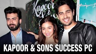 Kapoor & Sons Success Press Conference UNCUT Version