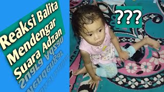 Reaksi Naura ketika mendengar suara adzan !! bingung terdiam