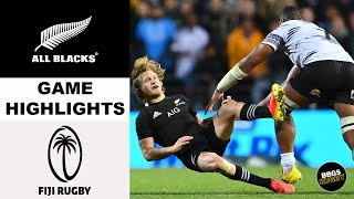 All Blacks vs Fiji Game 2 HIGHLIGHTS | Rugby Highlights 2021