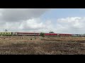 furious kochuveli indore express goes flat out at 100 kmph with classic alco