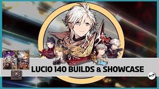 WOTV - Lucio light of brilliance 140 builds and showcase · VC 1 \u0026 2