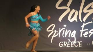 WLDC Qualifiers: Girls Salsa Solo under 12 @8th Salsa Spring Festival