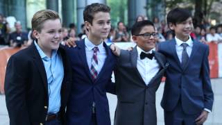 Boychoir: Choir Boys TIFF Movie Premiere Gala Arrival | ScreenSlam