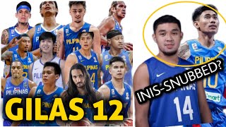 GILAS FINAL 12 UNOFFICIAL RHENZ ABANDO AT RJ ABARRIENTOS NA-ISNUBBED!?