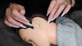 ASMR Ear Digging, Nape of the Neck, Hairline & Face Tracing, Scalp Scratching | 35 Minutes ✨️ #asmr