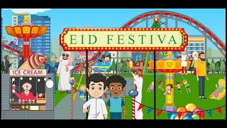 Eid Cartoon for kids | What is Eid? | What are Sunnahs of Eid? | Eid ul Fitr | Eid ul Adha