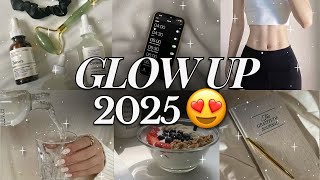 GLOW UP PLAN 2025 | HOW TO HAVE A GLOW UP NEXT YEAR | *beauty, habits, that girl* ✨🧠🌷