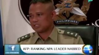 NewsLife: AFP: Ranking NPA leader nabbed || Apr. 8, 2015