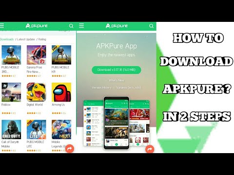 HOW TO DOWNLOAD APKPURE APP IN ANDROID?/ IN JUST 2 STEPS. # ...