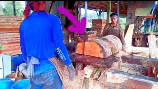 saw mill big wood catting proses.....   bodha wala pair keise kattehe sskcd comnapy wood catting