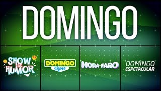 [RECORDTV] - Chamada vertical da programação de domingo da Record - 14/10/2018