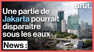 La capitale Indonésienne Jakarta sous les eaux