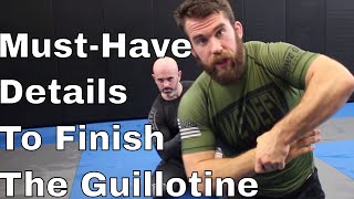 Guillotine Choke from Full Guard (Every White Belt Should Know This One)