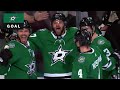 jamie benn dekes by panthers to set up radulov for the lead