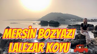 Mersin’in Bozyazı ilçesinde bulunan LALEZAR KOYU🍀💚💙