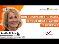 How To Give HR the Place in Your Organisation it Deserves | Anette Bohm | HR Leaders Podcast