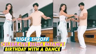 Tiger Shroff celebrates Disha Patani's birthday with a dance