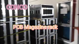 CONCO esd magazine rack cart