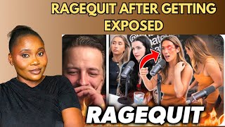 She Couldn’t Handle the TRUTH 😬 Andrew Wilson vs Former P-Star HEATED DEBATE Makes Her RAGEQUIT