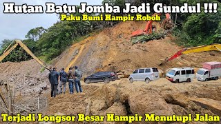 Jomba Bald Rock Forest || There was a large landslide and the earth spike almost collapsed