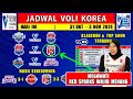 Jadwal Voli Korea 2024 Hari Ini ~  HILLSTATE vs HI PASS ~ HI PASS vs RED SPARKS ~ KOREAN V LEAGUE