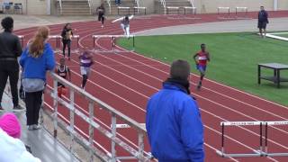 JL Long boys 300m hurdles garcia track meet 3-4-2017