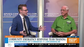 Community emergency response team training set for Sept.-Oct.