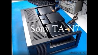 Sony TA-N7 V-Fet amplifier - Full restoration video part 1