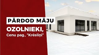 PĀRDOD MĀJU CENU PAGASTĀ, OZOLNIEKU NOVADĀ