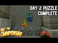 MCC Bedrock Server - How to Complete Puzzle 2 in Mysterious Cave