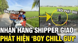 Chạy ra nhận hàng, cô gái vô tình phát hiện shipper là một ANH CHÀNG THƯ GIÃN | Tin Ngắn 3 Phút