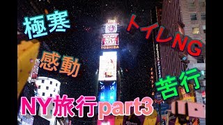 NY旅行part3～タイムズスクエアカウントダウン2017-2018～