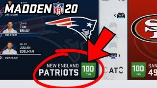 How Good is a 100 OVERALL Team in Madden 20?