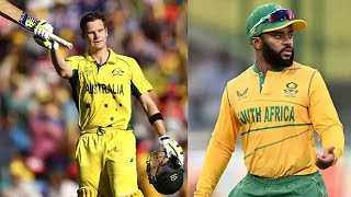 Champions trophy 2025 AUS vs SA.. battle to top the group