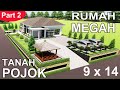 Rumah Mewah di Tanah Pojok Halaman Luas 9x14 - Part 2