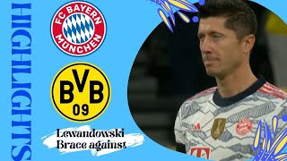 Bayern Munchen VS Borussia Dortmund | 4-2 | Highlights | Bundesliga 2020/21 | Cuplikan