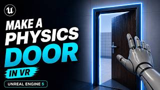 How to Build a Physics VR Door - Unreal Engine 5 Tutorial
