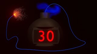 30 Second Timer Bomb 💣 3D Timer