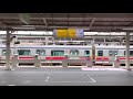 【東急5080系 j trec横浜 出場甲種】国鉄de10形1666号機＋東急5080系5187編成、長津田駅停車中の様子（9890レ）2022.1.19