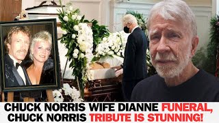 Chuck Norris Wife Dianne Funeral, Chuck Norris Tribute is STUNNING!