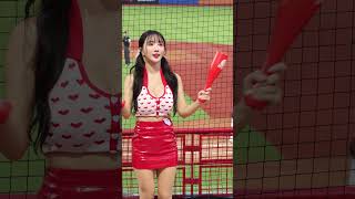 20240817 小珍奶 大力水手應援 味全龍 緯來復古日 #台湾チア #cheerleader #啦啦隊