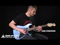 tone check squier sonic stratocaster demo cream city music