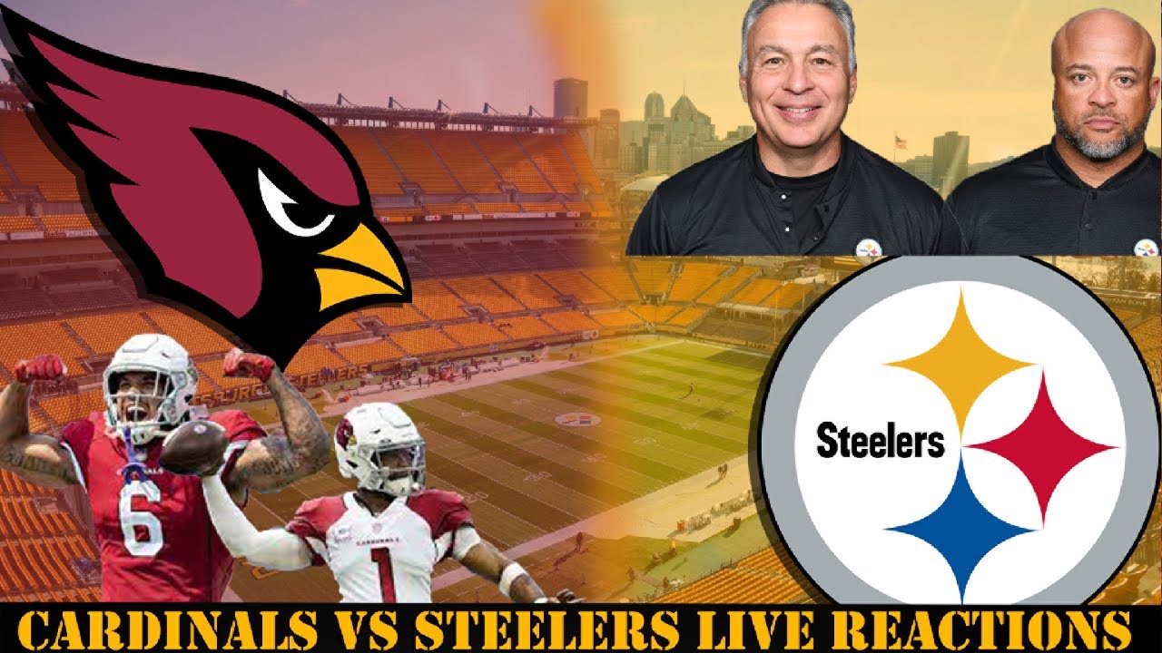 Arizona Cardinals Vs Pittsburgh Steelers Week 13 LIVE Reactions - YouTube