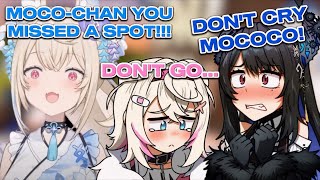 Mococo gets emotional when Nerissa is leaving the doghouse!!! [Hololive/FuwaMoco] [EngSub]