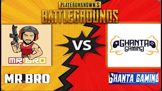 MR BRO👑 vs GHANTA GAMING🔥 || ආයේත් සැර වලියක්🙏 || 4- 1 ||