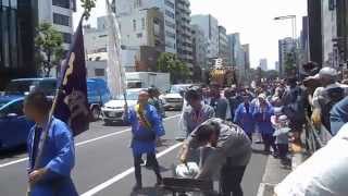 四谷・須賀神社　例大祭２０１５　連合神輿渡御　舟町　２０１５．６．７