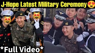 * * J-Hope Latest Military Ceremony 😍 BTS Jhope Latest Military  💜 BTS Jhope #bt