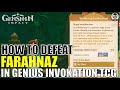 [Easy Guide] How to defeat FARAHNAZ in a Genius Invokation TCG Duel? | Genshin Impact